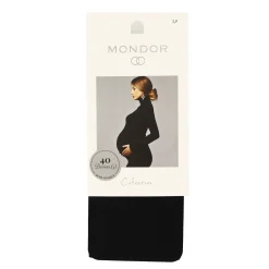 Underwear|Tights & Leggings>Mondor 40 Den Maternity Tights Black