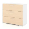 Best 3 Drawers Chest - White Natural Storage Furniture
