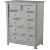 Storage Furniture>Pali Design 5 Drawers Cristallo Vintage White