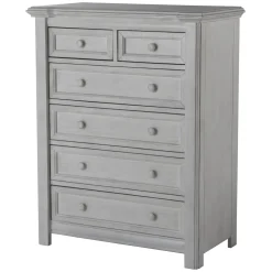 Storage Furniture>Pali Design 5 Drawers Cristallo Vintage White