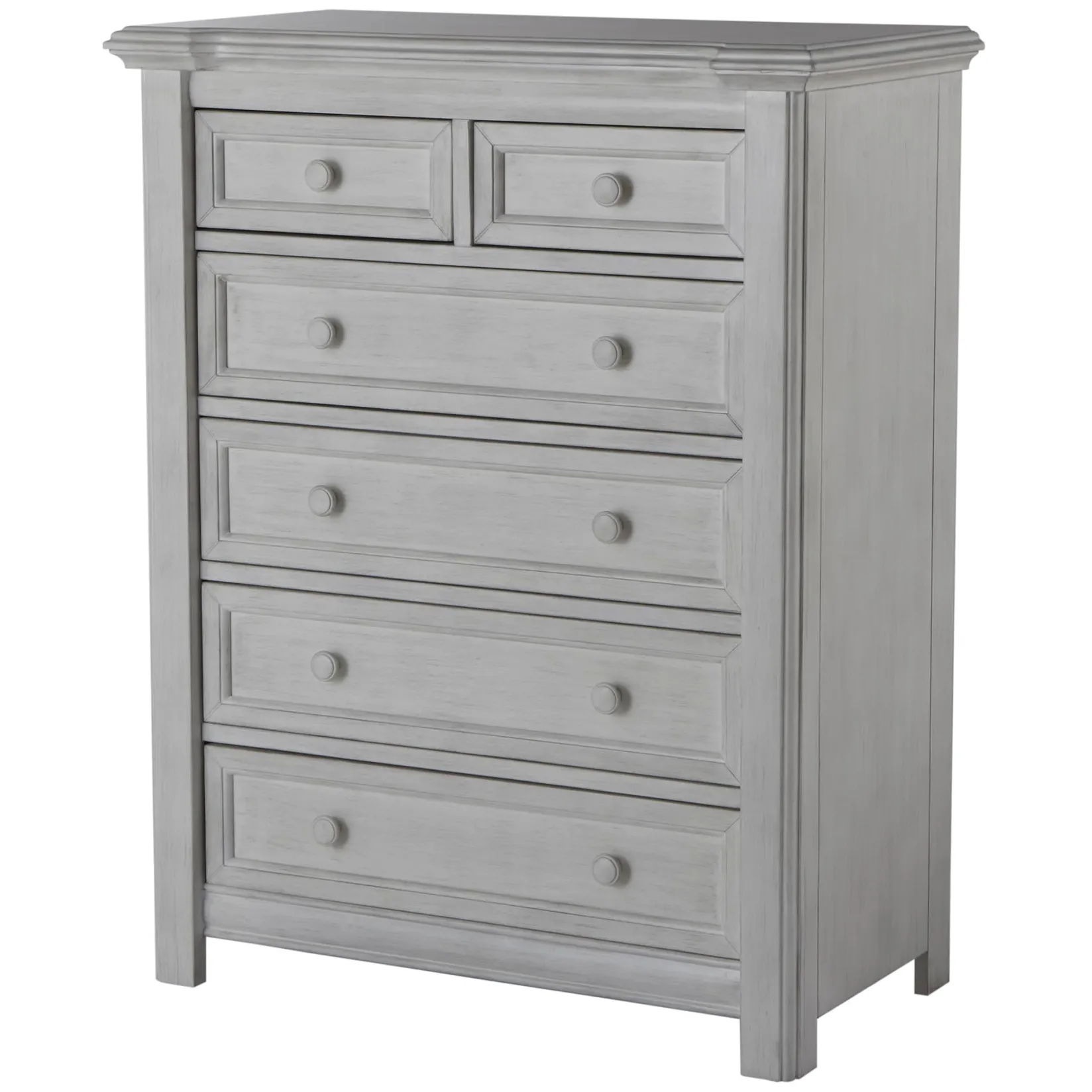 Storage Furniture>Pali Design 5 Drawers Cristallo Vintage White