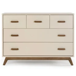 Storage Furniture>Dadada Baby 5 Drawers Dresser Chest - Almont Walnut