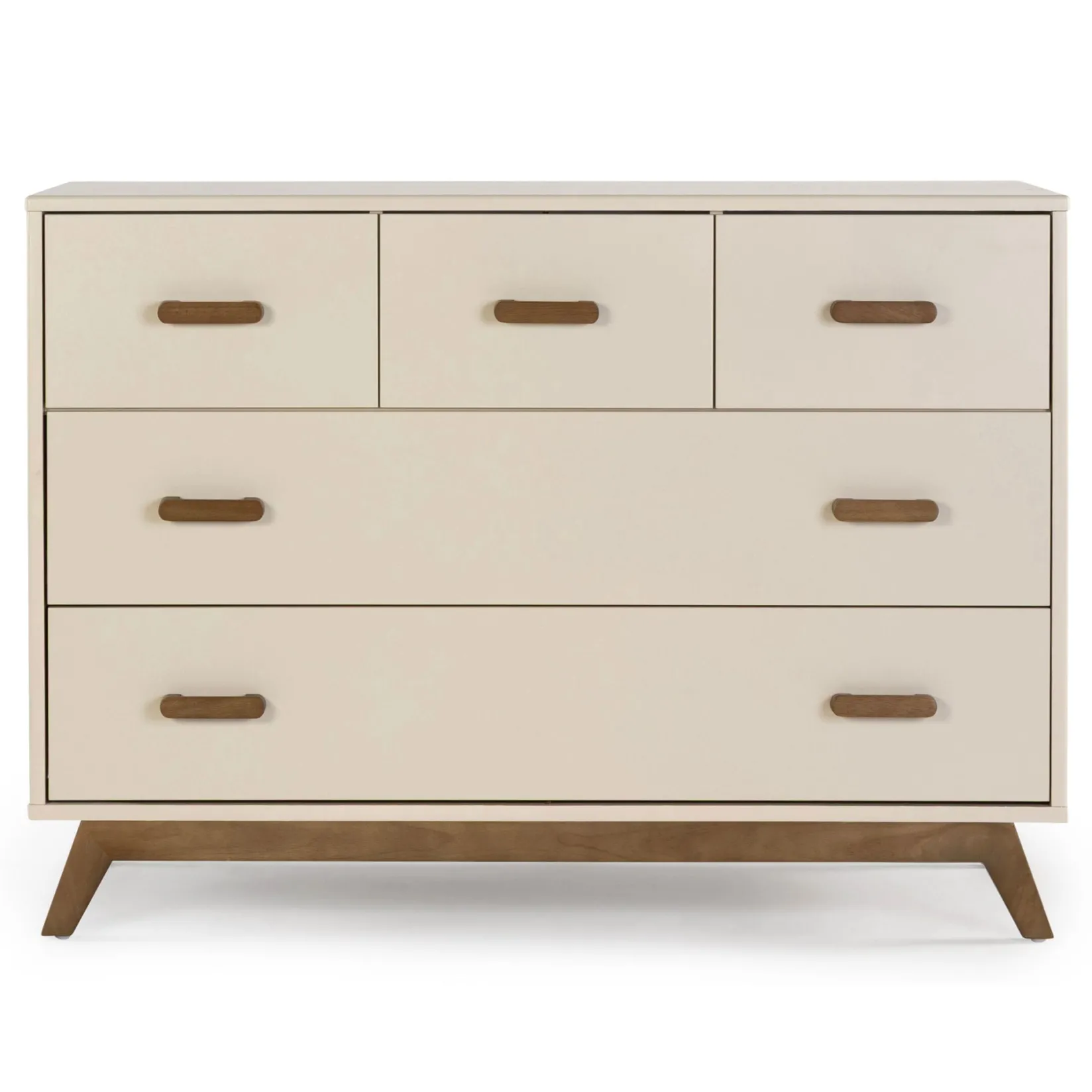 Storage Furniture>Dadada Baby 5 Drawers Dresser Chest - Almont Walnut