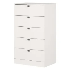 Storage Furniture>South Shore 5 Drawers Spark - White