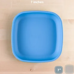 Tableware|Plates & Placemats>Re-Play 7" Flat Plate - Denim