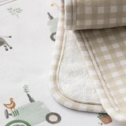 Best 5 Pieces Bath Gift Set - Tractor Ride Kids Towels & Wipes|Towels & Wipes