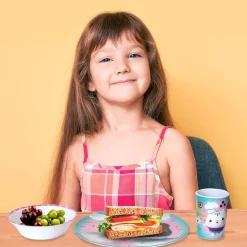 Hot 3 Pieces Set - Gabby's Dollhouse Kids Breastfeeding|Tableware