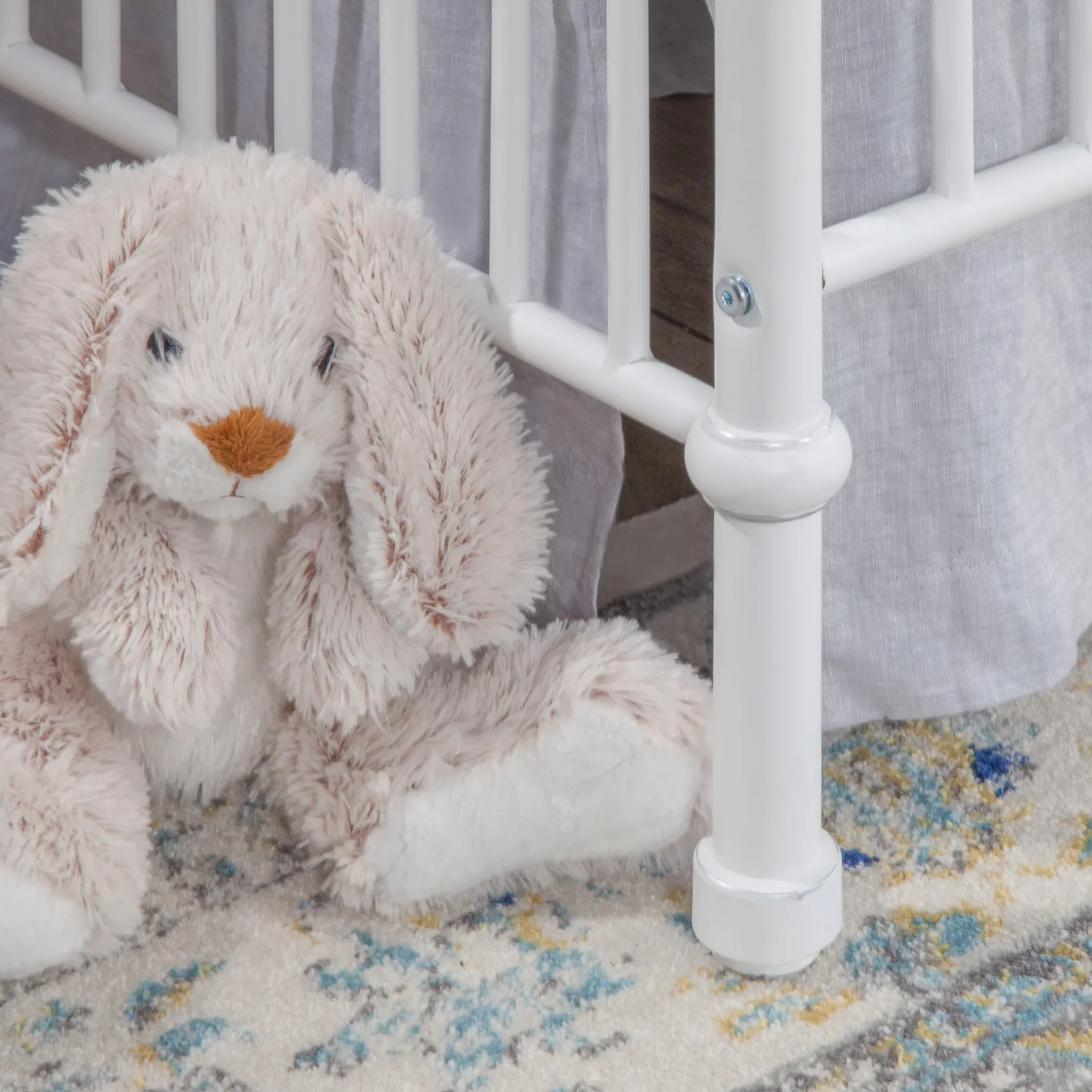 Abigail 3-in-1 Evolution Crib - Washed White Cribs & Mattresses|Cribs & Mattresses