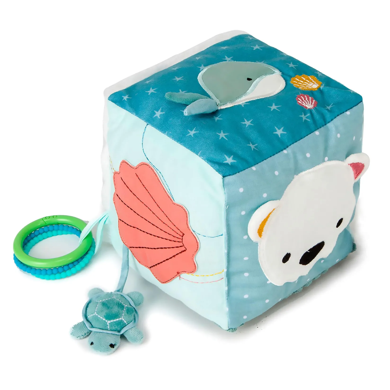 Discount Activity Cube - Ocean Developmental Toys