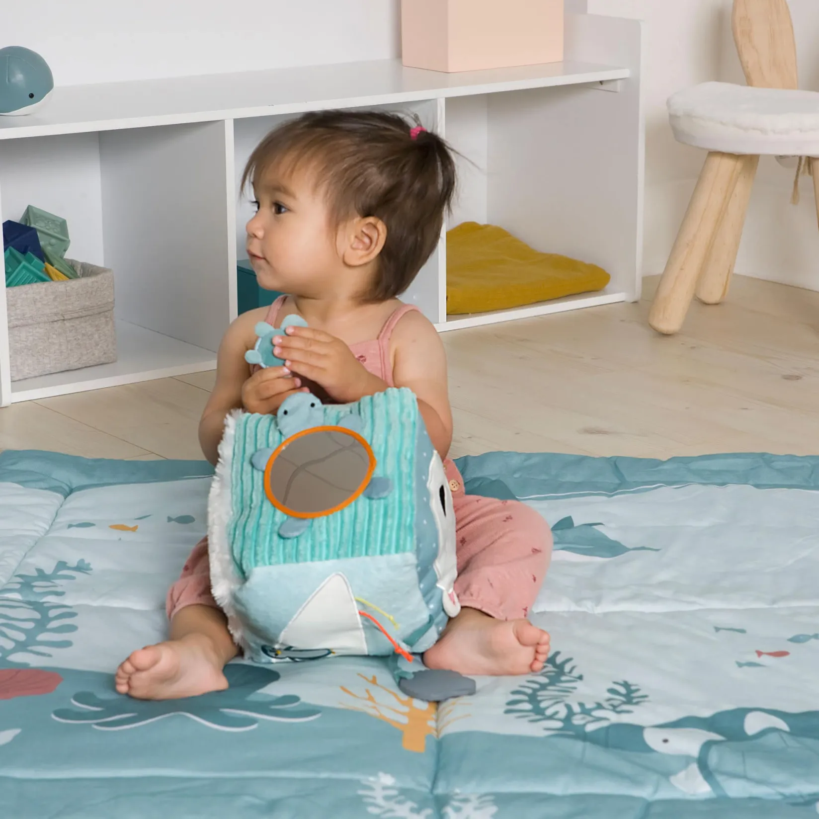 Discount Activity Cube - Ocean Developmental Toys