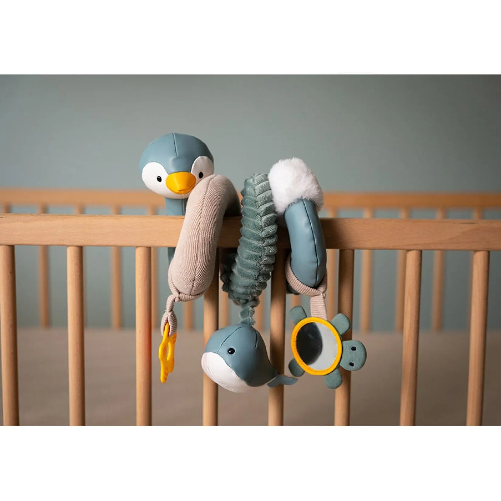 Stroller & Car Seat Toys|Developmental Toys>Little Big Friends Activity Spiral - Ocean