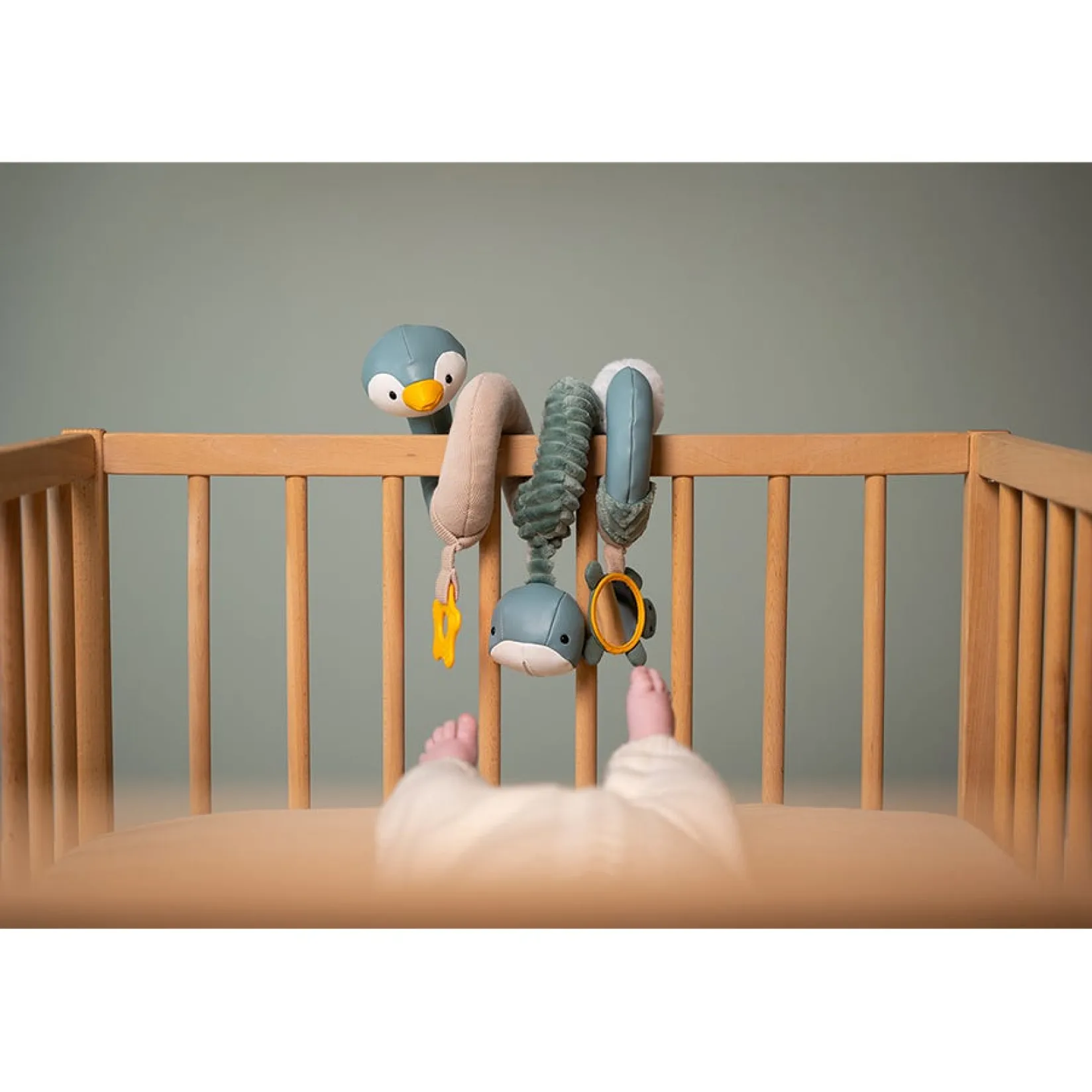 Stroller & Car Seat Toys|Developmental Toys>Little Big Friends Activity Spiral - Ocean