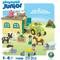 Assembly & Construction>Playmobil Adventure With Tractor, Traile