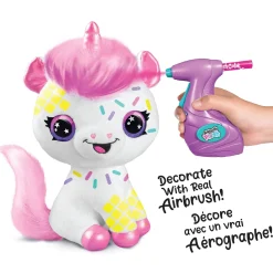 Diy & Activities>Danawares Air Brush Neon Unicorn Plush
