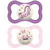 Pacifiers & Clips|Pacifiers & Clips>Mam Baby Air Night Pacifiers (2) 6m+ - Pink