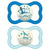 Outlet Air Night Pacifiers (2) 6m+ - Blue Pacifiers & Clips|Pacifiers & Clips