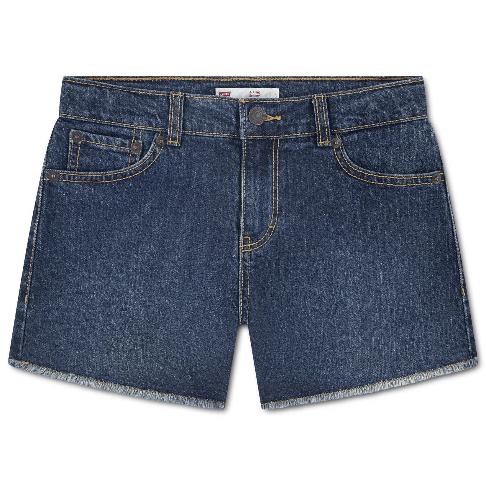 Pants & Jeans>Levis A-line Short 7-16y Denim