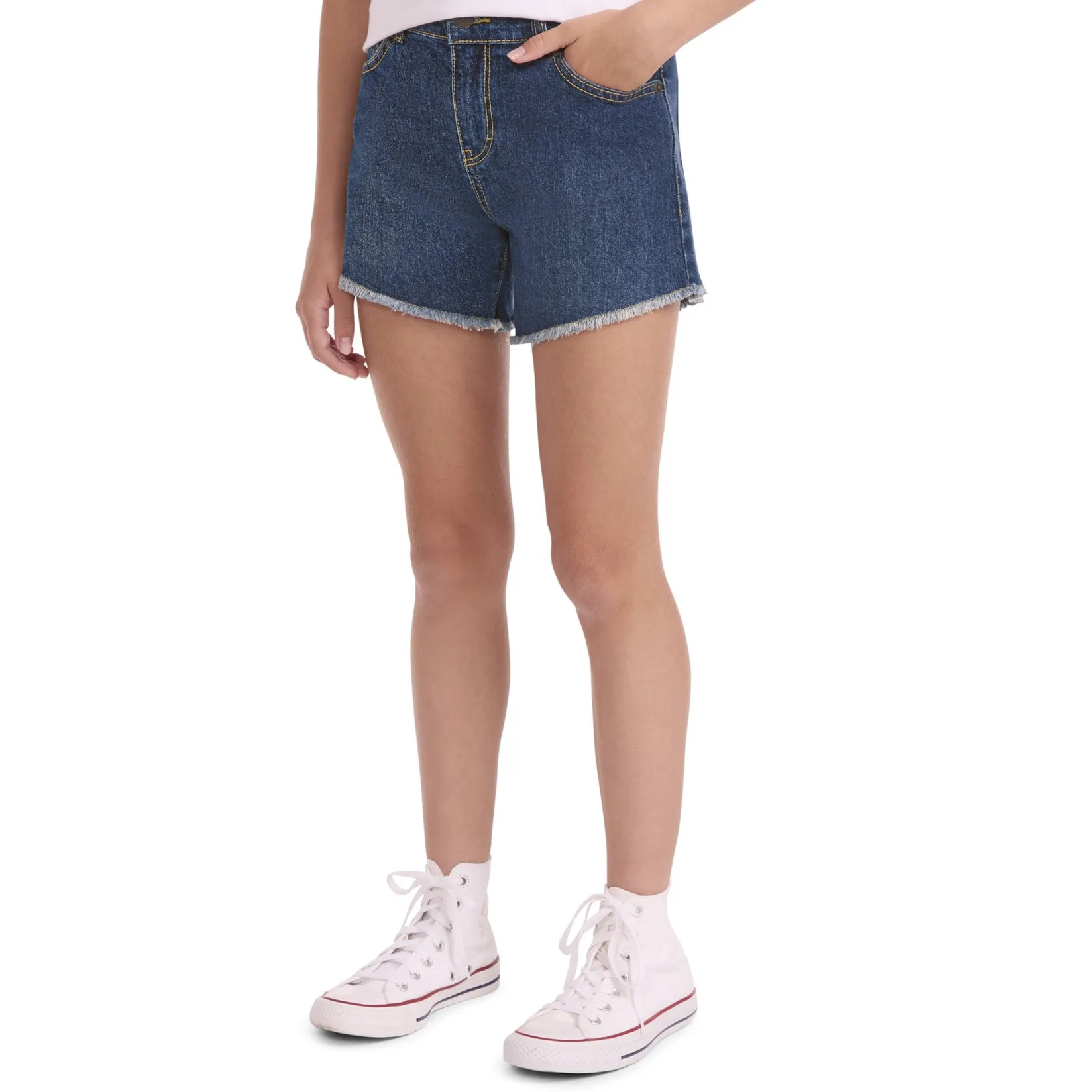 Pants & Jeans>Levis A-line Short 7-16y Denim