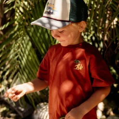 Tops>Headster Kids All Terrain T-shirt 2-12y Red