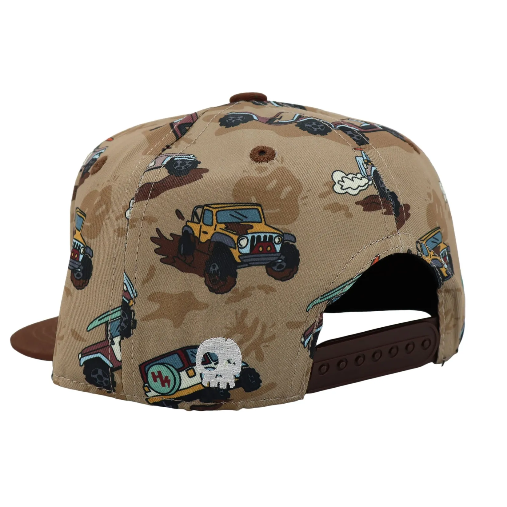 Hats And Caps>Headster Kids All-terrain Snapback 2-16y Brown