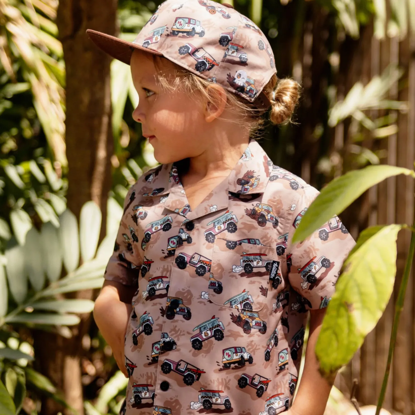 Hats And Caps>Headster Kids All-terrain Snapback 2-16y Brown
