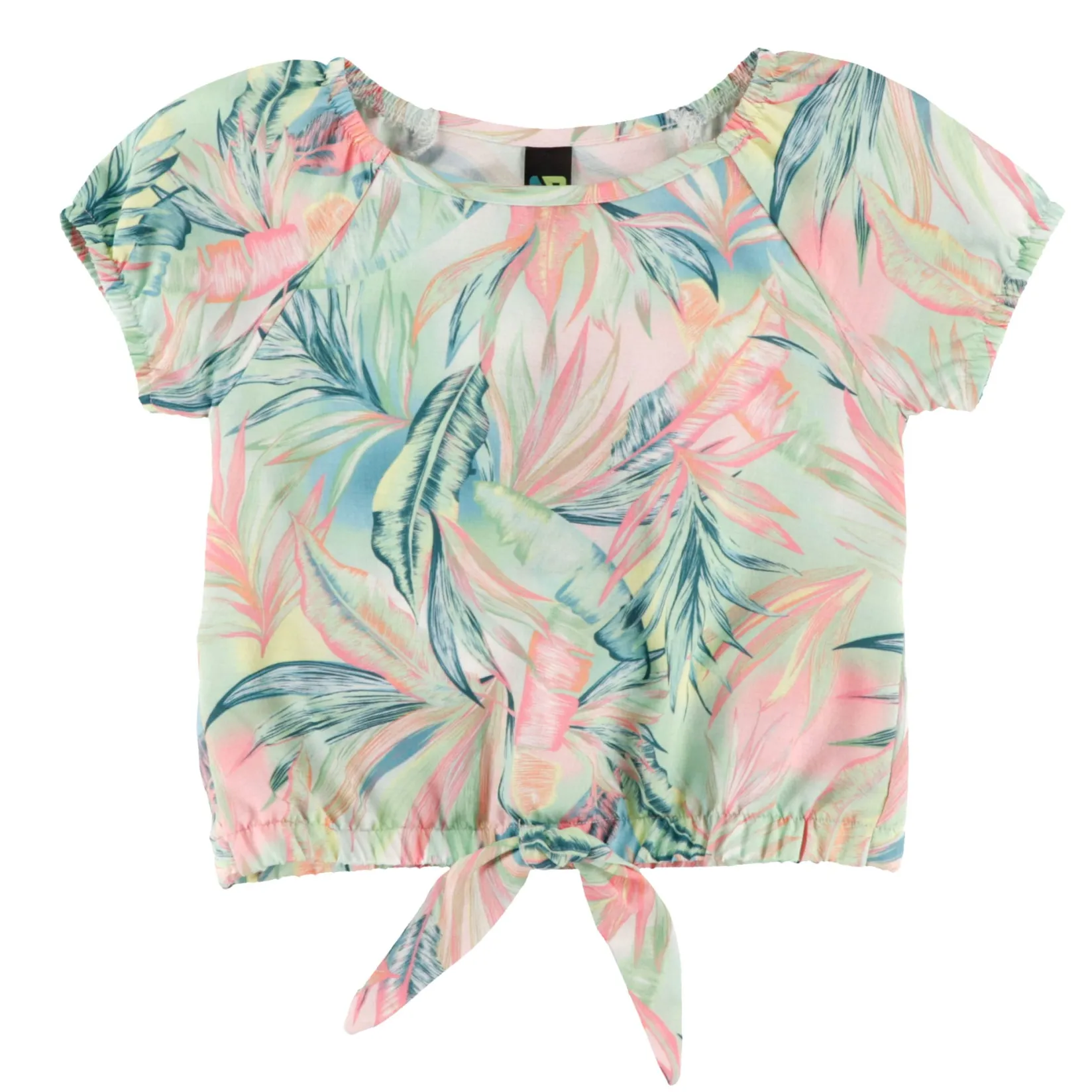 Tops>Nano Aloha Blouse 2-12 Mint