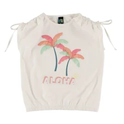 New Aloha Palm Tree T-shirt 2-12 Kids Tops