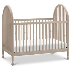 Alouette 3-in-1 Convertible Spindle Crib - Washed Pine Cribs & Mattresses|Cribs & Mattresses