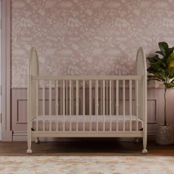 Alouette 3-in-1 Convertible Spindle Crib - Washed Pine Cribs & Mattresses|Cribs & Mattresses