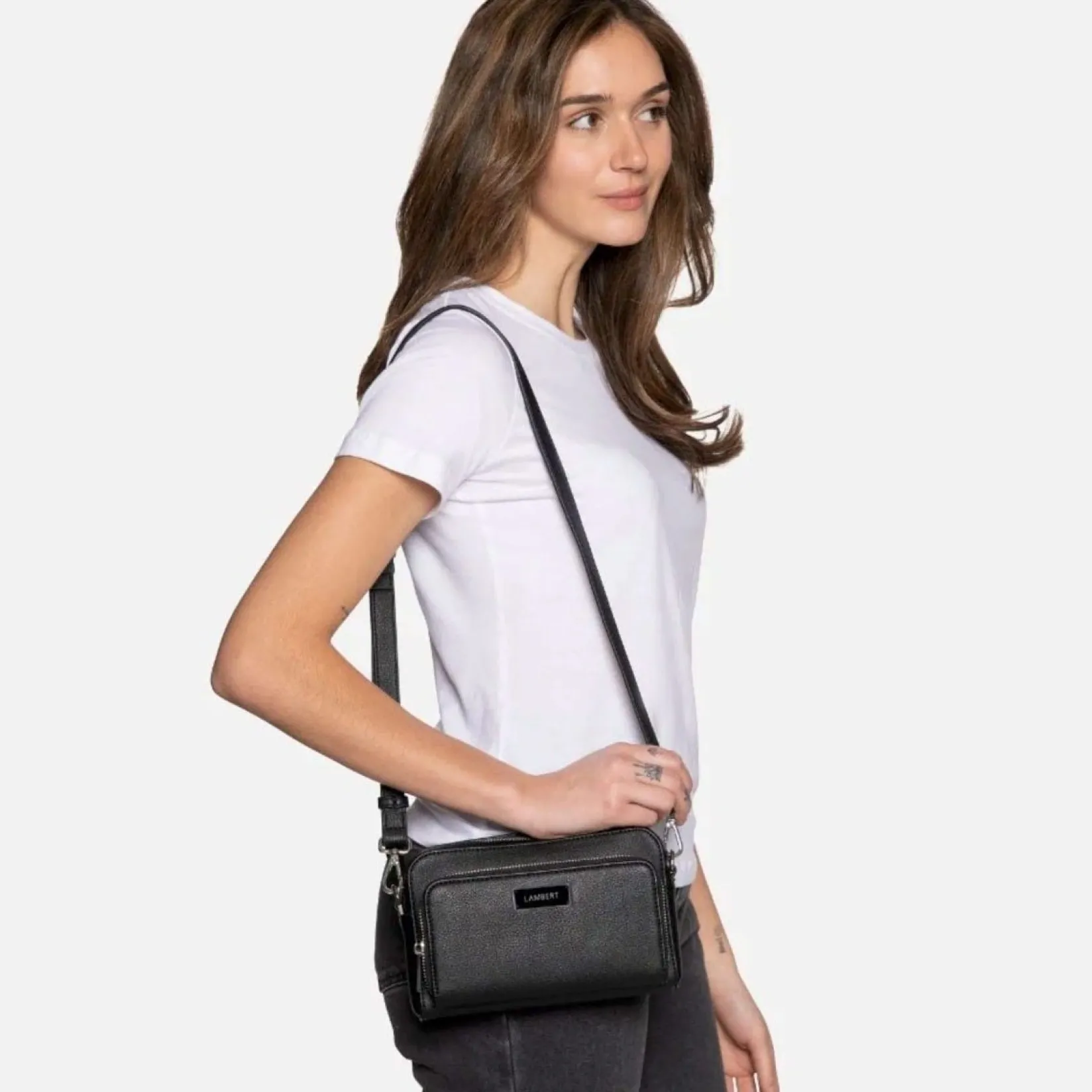 Handbags & Purses|Diaper Bags>Lambert Ana Bag 2 in 1 - Black