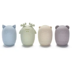 Bath Toys|Bath Accessories>Nouka Animal Bath Toys (4) Canada Collection - In the Wild