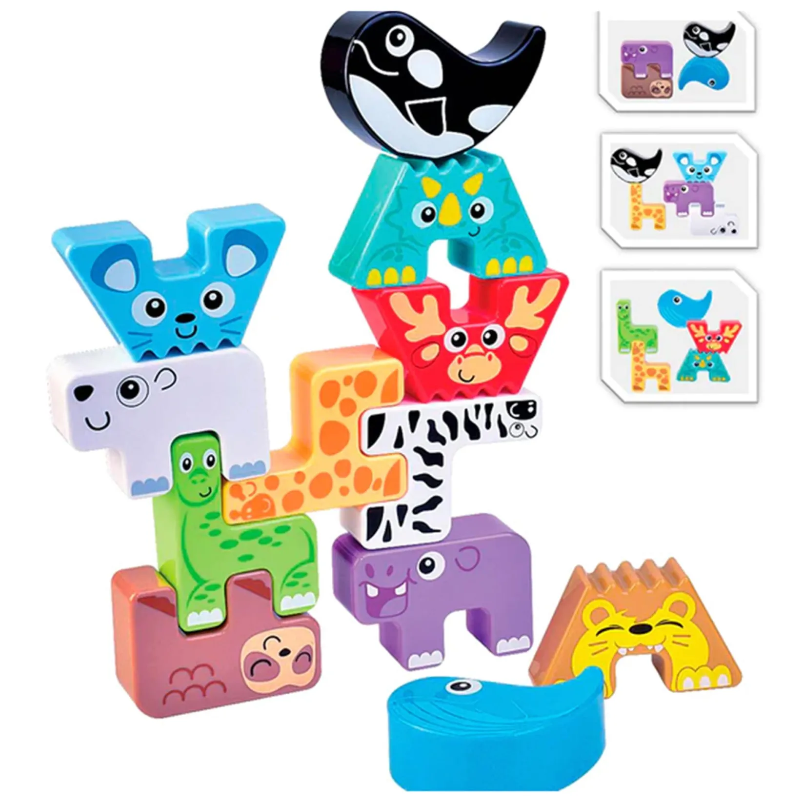 Assembly & Construction>P kolino Animals Blocks