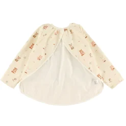 Bibs|Breastfeeding>Origami Animals Ls Bib 0-36m Ivory