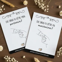 Baby Memories|Baby Memories>Clement - Impressions Announcement Labels - Godparents (2)