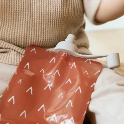 Outlet Anti-Spill Sprouts Food Pouches (2) Kids Breastfeeding|Snack Bags & Containers