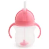 Outlet Any Angle™ Click Lock Weighted Straw Trainer Cup 7oz - Pink Kids Breastfeeding|Tableware