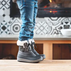 Best APE Antracite Boots 2 Sizes 9-34 Winter Boots