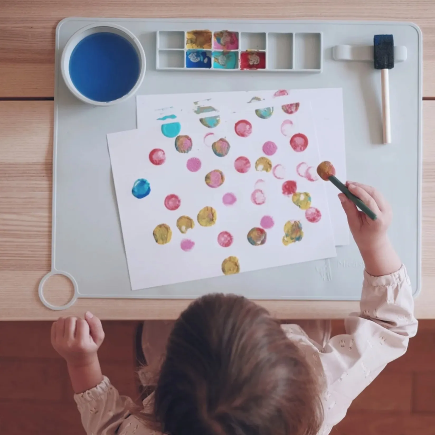 Placemats|Tableware>Micasso Artist's Placemat - Blue