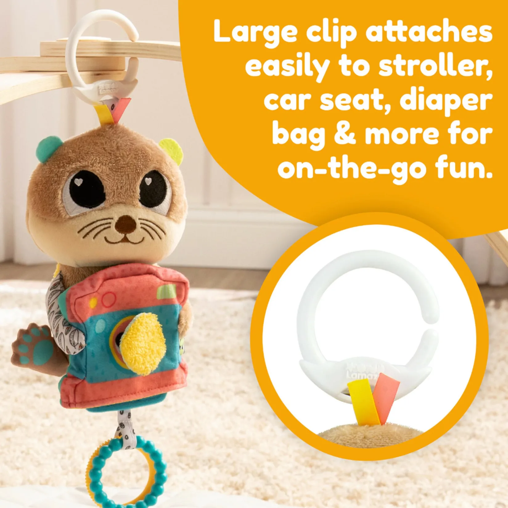 Stroller & Car Seat Toys|Developmental Toys>Lamaze Arty Says Cheese