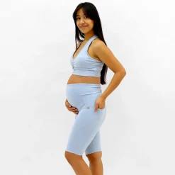 Bras|Underwear>Bella Maternite Athletic Maternity Bra Blue