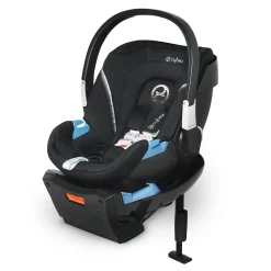 Car Seats & Booster Seats|Car Seats>Cybex Aton 2 Infant Car Seat with SensorSafe - Lavastone Black