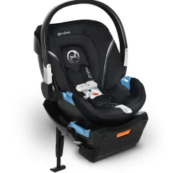 Car Seats & Booster Seats|Car Seats>Cybex Aton 2 Infant Car Seat with SensorSafe - Lavastone Black
