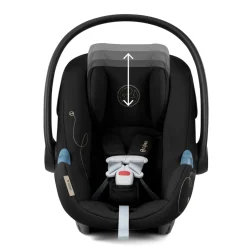 Aton G Swivel Car Seat with Sensorsafe - Moon Black Kids Car Seats & Booster Seats|Car Seats