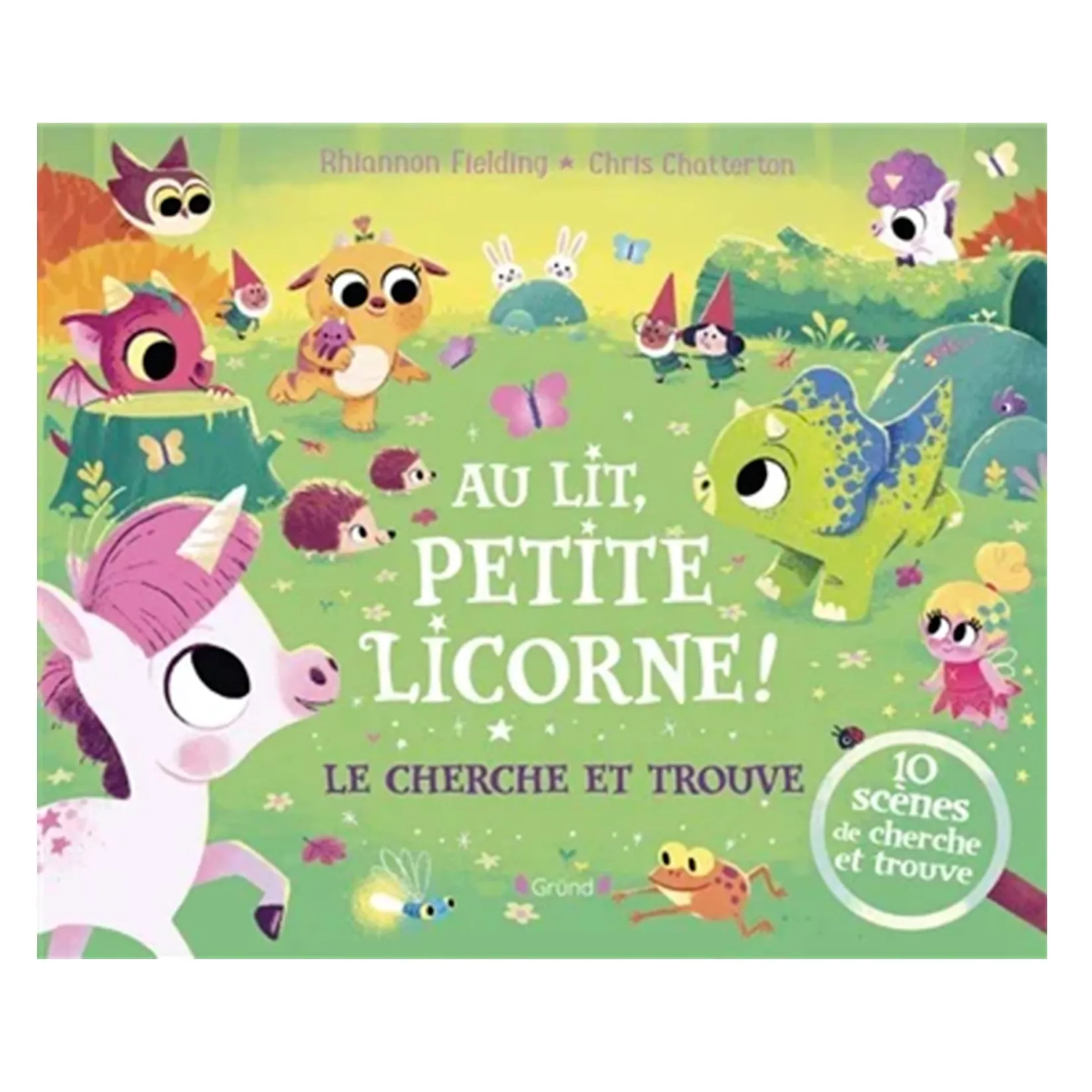 4 Years And Over|2 Years And Over>Grund Au lit, petite licorne ! - Le cherche-et-trouve