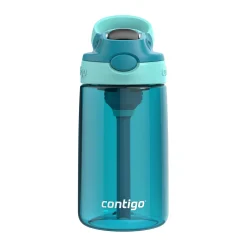 Tableware|Bottles & Insulated Bottles>Contigo Aubrey Leak-Proof Spill-Proof Water Bottle - Juniper Jade Vine 14 oz