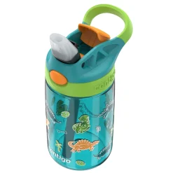 Sale Aubrey Leak-Proof Spill-Proof Water Bottle - Juniper Dino 14oz Kids Tableware|Bottles & Insulated Bottles