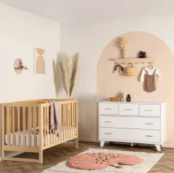 Best Austin 3-In-1 Convertible Crib - Natural Cribs & Mattresses|Cribs & Mattresses
