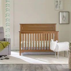 Hot Autumn 4-in-1 Convertible Crib - Chestnut Cribs & Mattresses|Cribs & Mattresses
