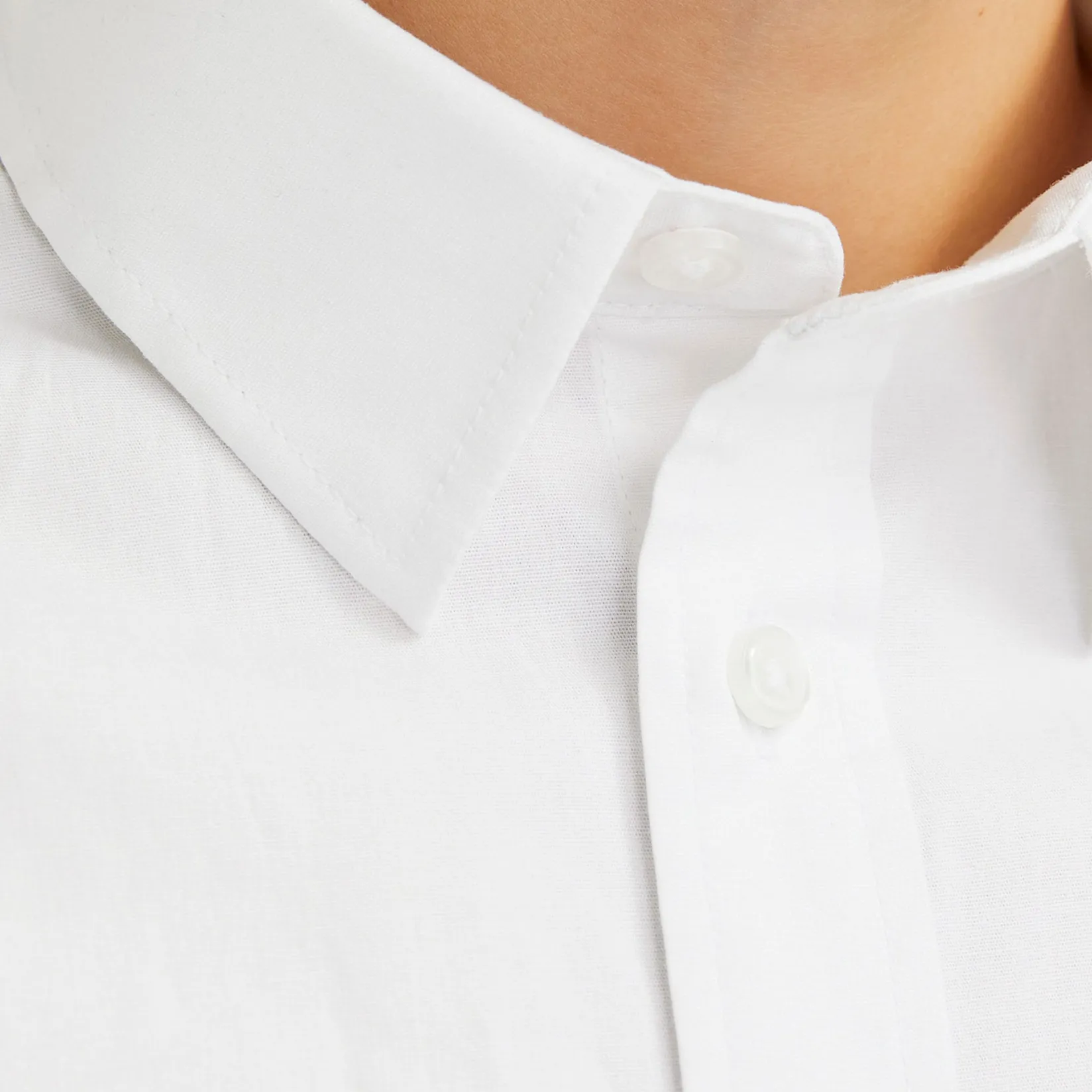 Tops>Jack u0026 Jones Axel Stretch Shirt 8-16 White