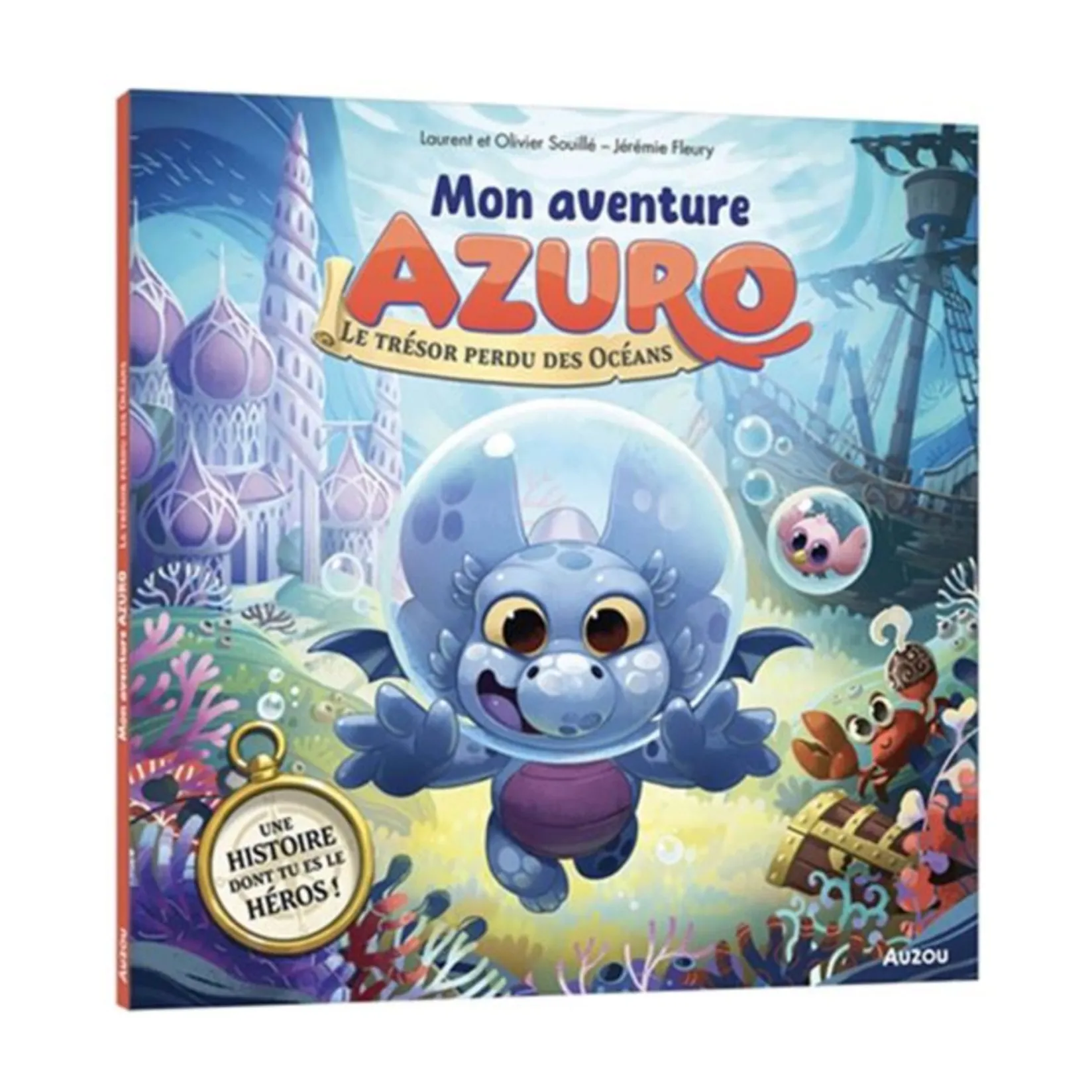 4 Years And Over|2 Years And Over>Auzou Azuro, Le Trésor Perdu Des Océans: Une histoire Dont Tu Es Le Héros!